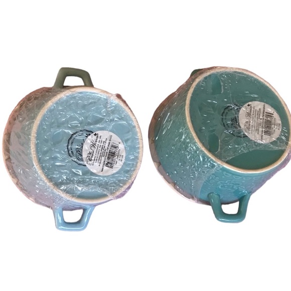 2 New The Pioneer Women Mini Casserole  Dish With Lid - Picture 5 of 5